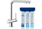 Комплект смеситель Blanco Fontas II UltraResist + BWT Барьер Expert Standart Комплект смеситель Blanco Fontas II UltraResist + BWT Барьер Expert Standart
