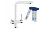 Комплект смеситель Blanco Fontas (белый) + BWT Барьер Expert Standart Комплект смеситель Blanco Fontas (белый) + BWT Барьер Expert Standart
